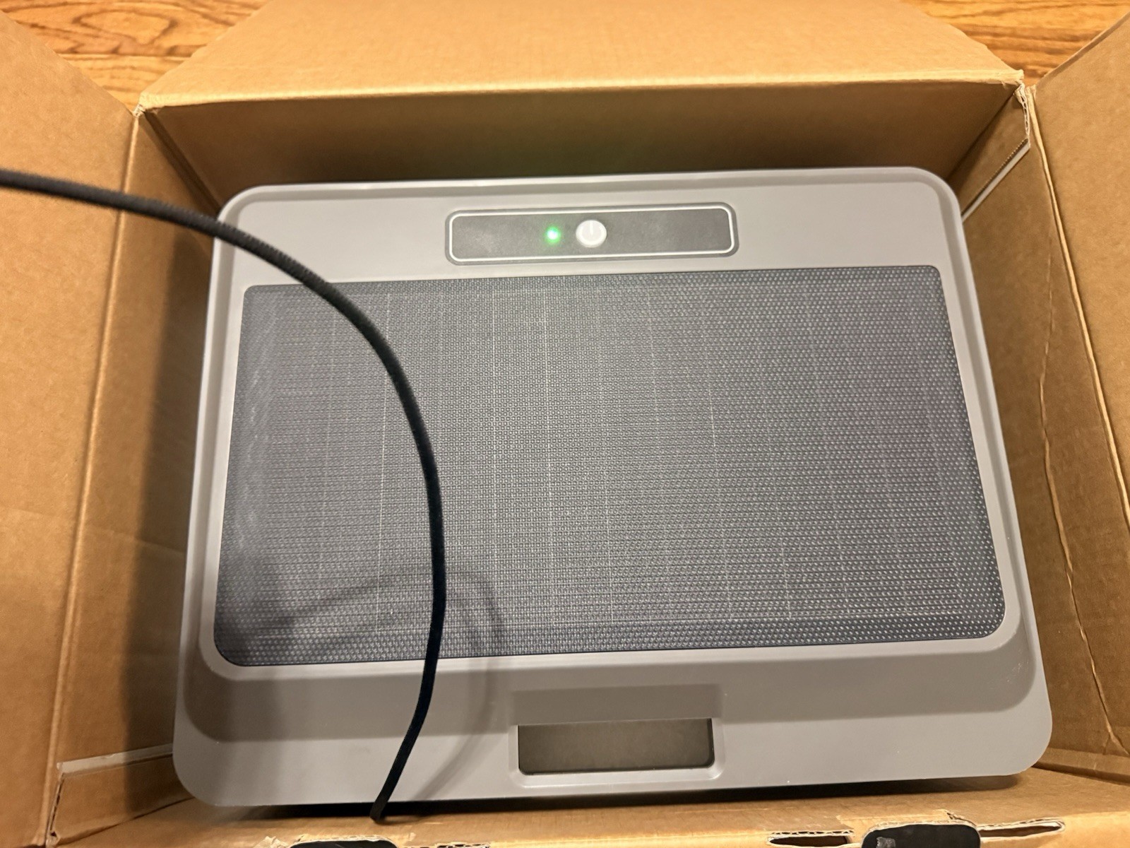 amazen F1T Solar Robotic Pool Skimmer, Remote/App, Self-Docking, Gray