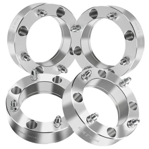 4×156 2&Prime; ATV Wheel Spacers for Polaris RZR 900 2015-2017 – Silver