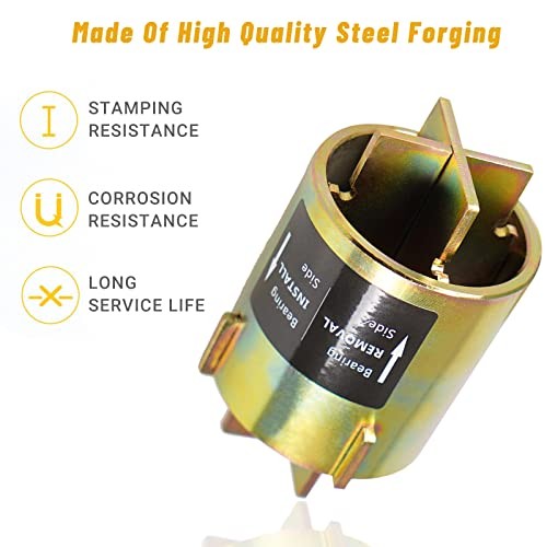 Front Rear Wheel Bearing Install and Removal Press Tool Compatible with