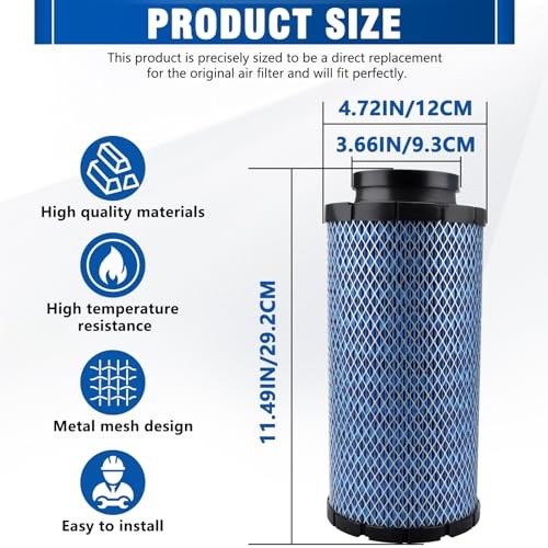Air Filters For Polaris RS1 RZR 1000 XP XP4 / Turbo S S4 / XP Turbo/XP Turbo S