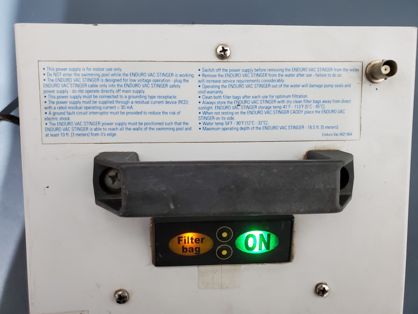 Maytronics Dolphin Pool Cleaner Low Volt Power Supply 9995628lf Type 2×2 DC 30V