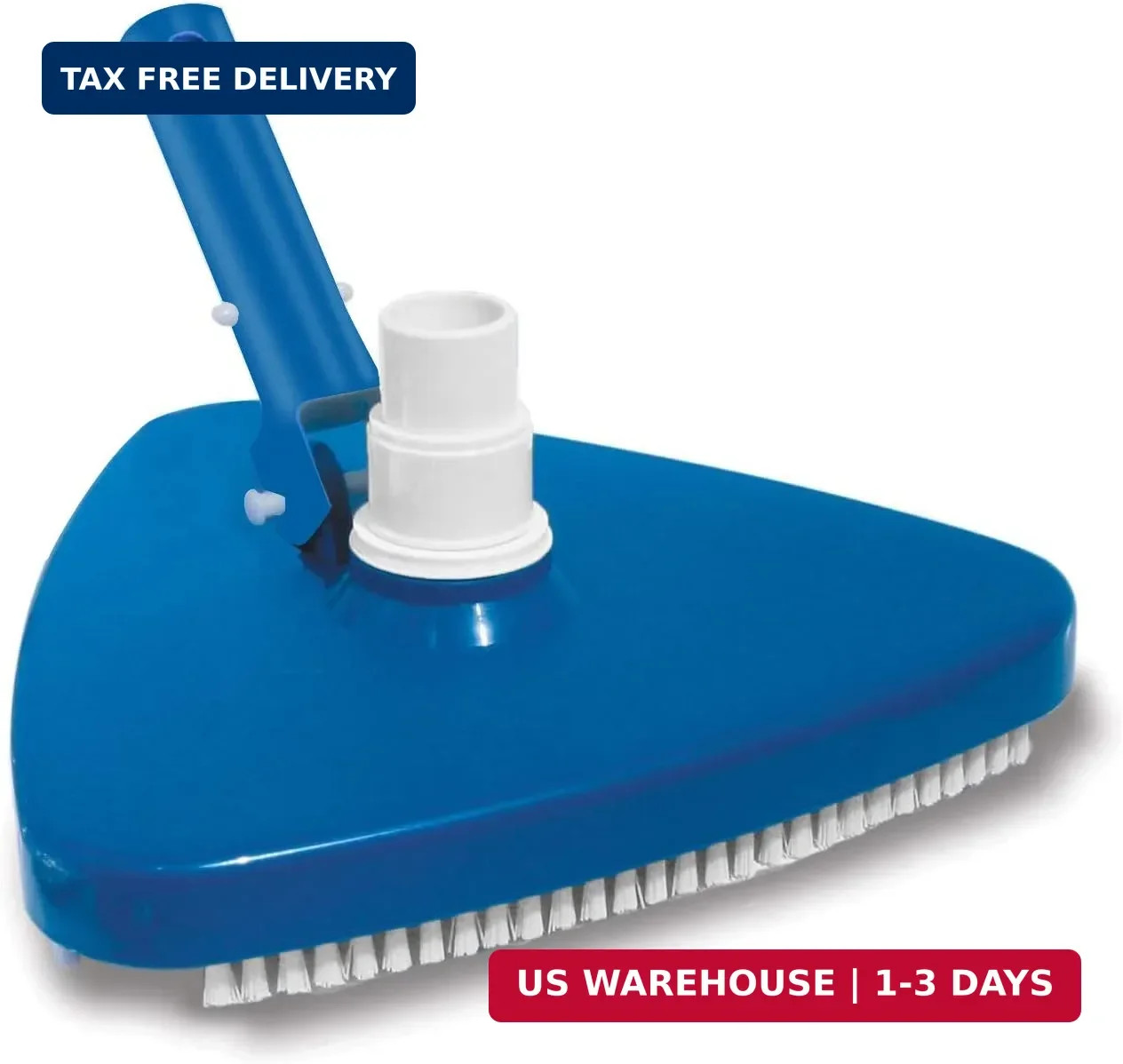 Triangular Vinyl Pool Vacuum Head, Weighted Swimming Pool Vacuums for Above Grou