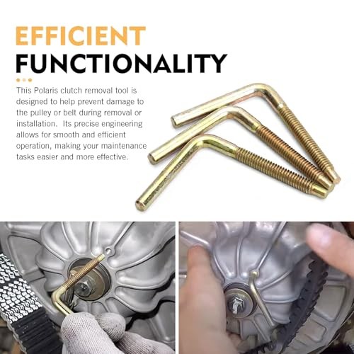 3PCS Clutch Belt Removal Tool, Steel Rust-resistant Clutch Spreader Belt