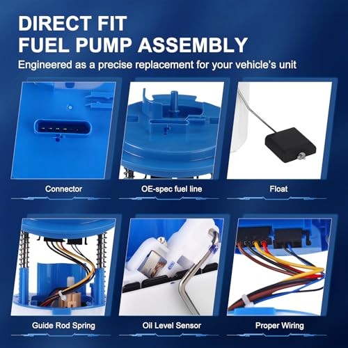 Electric Fuel Pump Module Assembly with Sending Unit Replacement for Mercedes