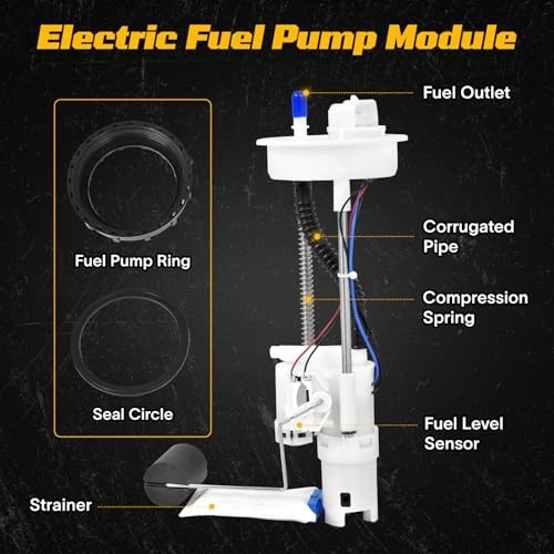 Fuel Pump Compatible with 2014 2015 2016 2017 2018 2019 Polaris RZR 47-1001