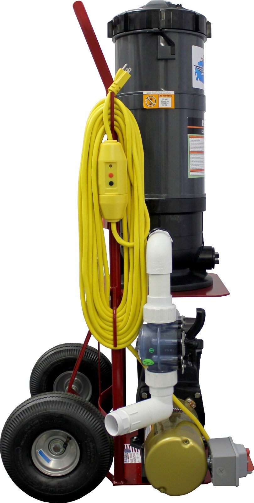TOMCAT® TOP GUN™ PRO PORTABLE POOL VACUUM CLEANER 1.5 HP HAYWARD® SUPER PUMP®