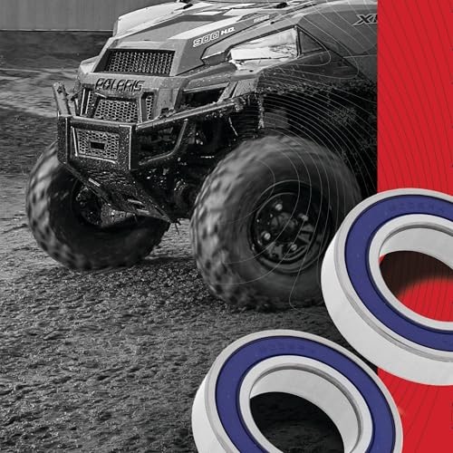 Racing 25-1627 Wheel Bearing Kit Rear Compatible with/Replacement For Buell