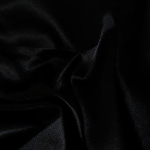 Satin Photography Background Silk – Glossy Fabric Cloth 100 x 75 cm – Black