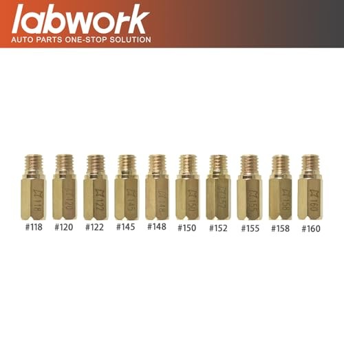 10×118 120 122 145 148 150 152 155 158 160 Main Jet Kit Replacement for OKO