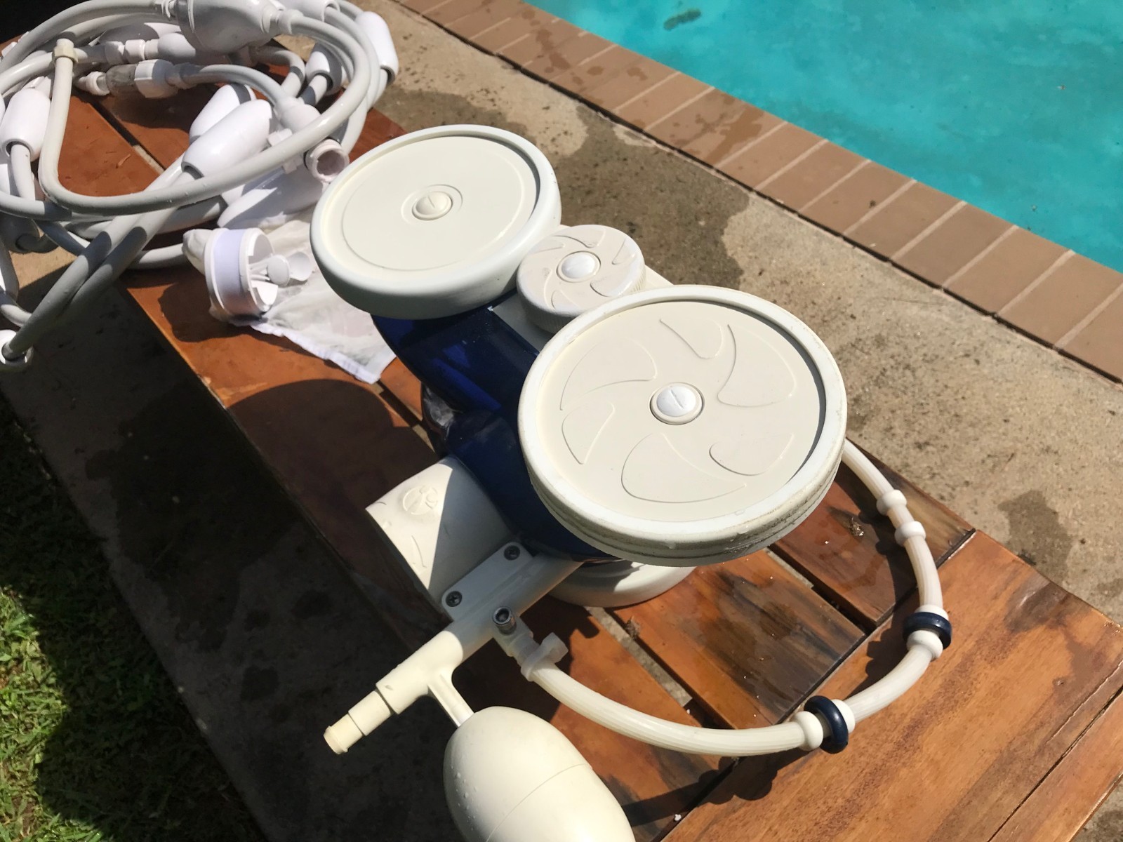 Polaris Vac-Sweep 280 Pressure Pool Cleaner OEM. With Hoses – Complete