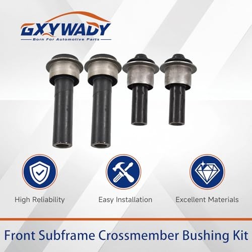 4PCS Front Subframe Crossmember Bushing Kit Replacement for Nissan Rogue 2008