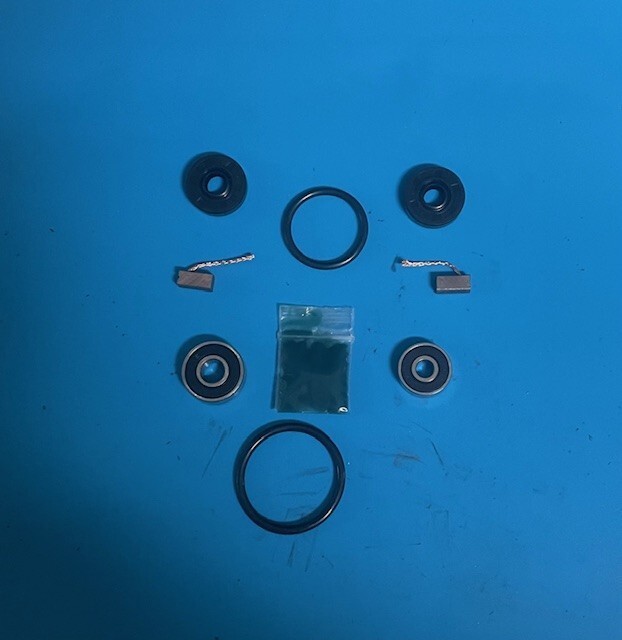MAYTRONICS LINIX DOLPHIN IMPELLER PUMP MOTOR REBUILD REPAIR KIT BEARING BRUSHES