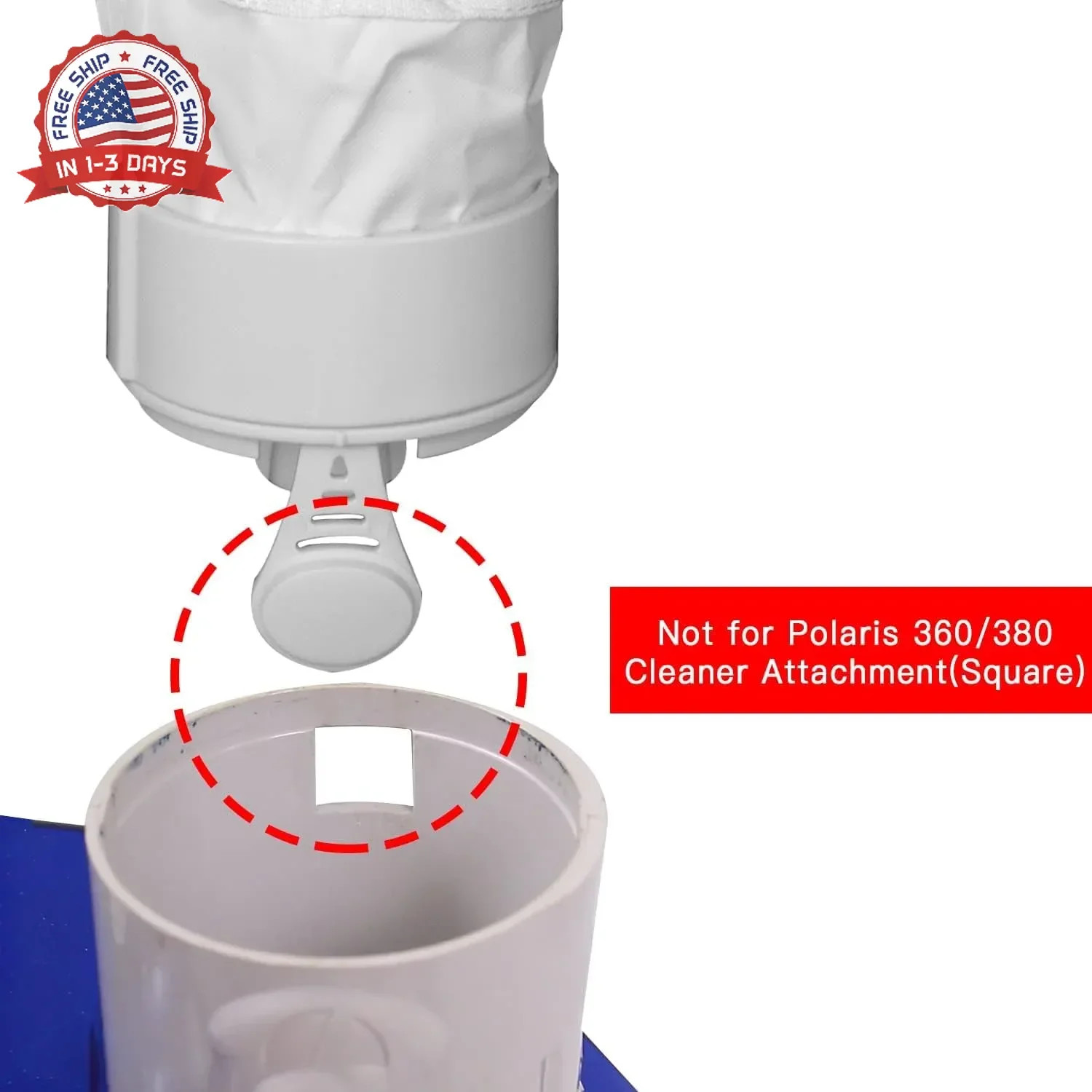 Pool Cleaner Replacement Filter Bag Fits for Polaris 280 and 480 Pool Cleaner Al