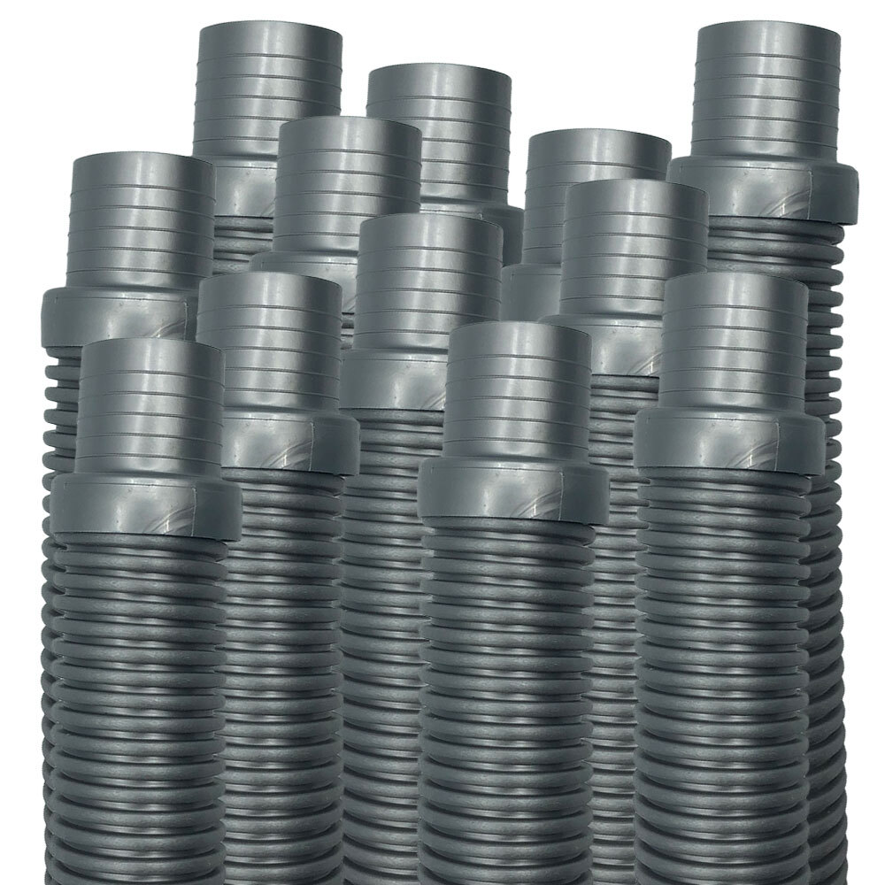 Puri Tech Vac Hose Silver Navigator Pool Vac Ultra AquaBug, 1.5 in x 4 ft – 12pk
