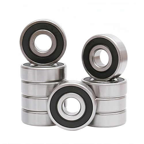 10 PCS 6304-2RS 20x52x15mm Ball Bearing Double Rubber Seal Bearings