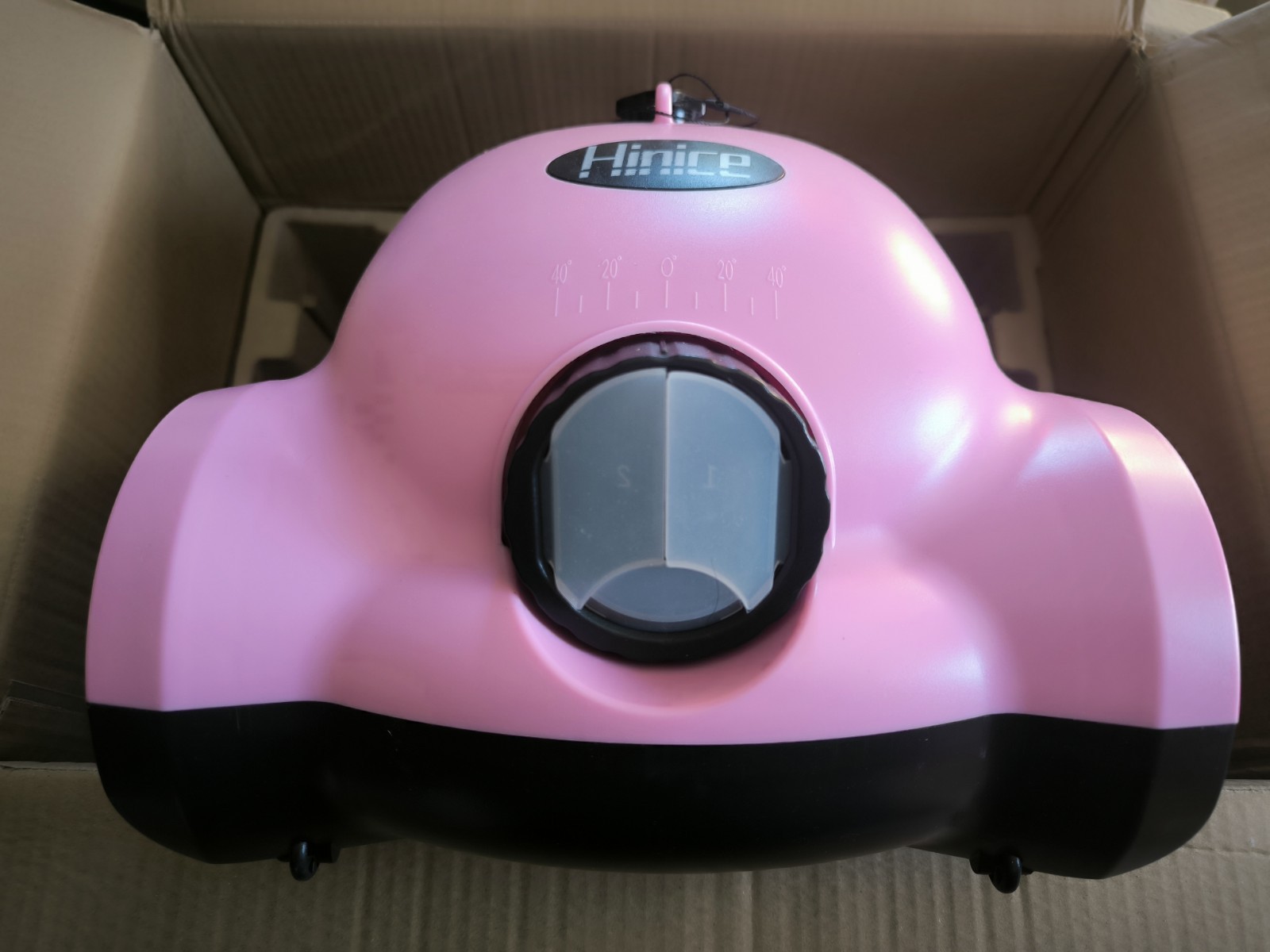 Cordless Robotic Pool Cleaner,Automatic Pool Vacuum Robot up to 2153 sq ft Pink