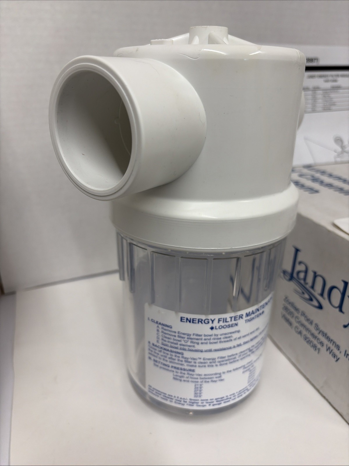 Jandy 2888 Ray-Vac Pro Series Energy Filter Kit w/Gauge