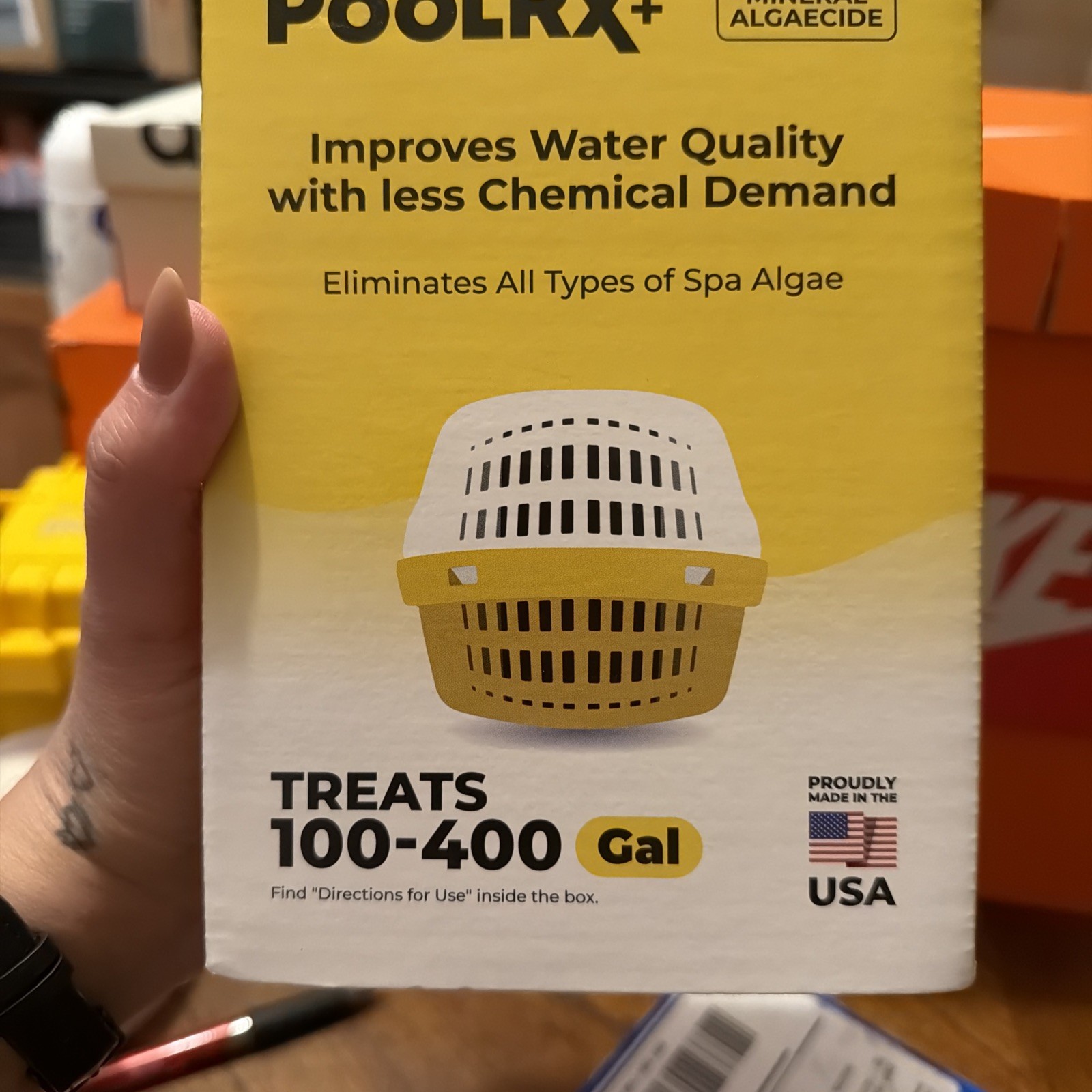 New Sealed PooI RX Spa Unit Treats 100-400 gallons 331057 Copper Zinc Silver