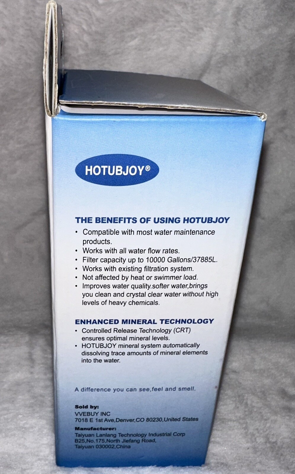 Hotubjoy Gray Mineral Cartidge Stick