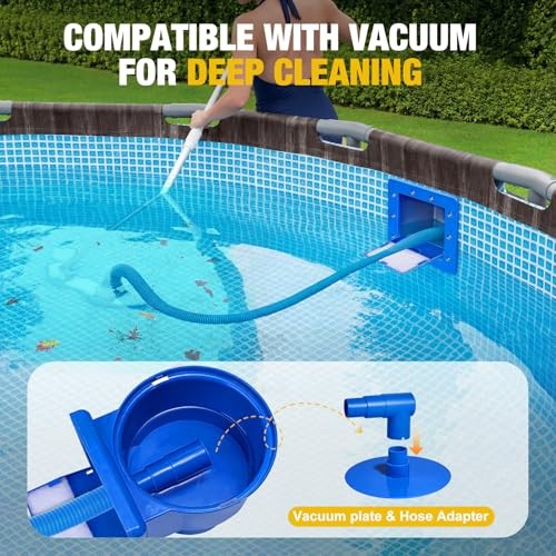 Heavy Duty Pool Skimmer Kit with Through-Wall Mount – Above Ground