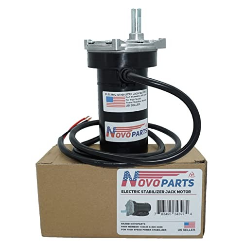 138445 RV Electric Stabilizer Jack Replacement Rear Motor C-800, 113407, 39