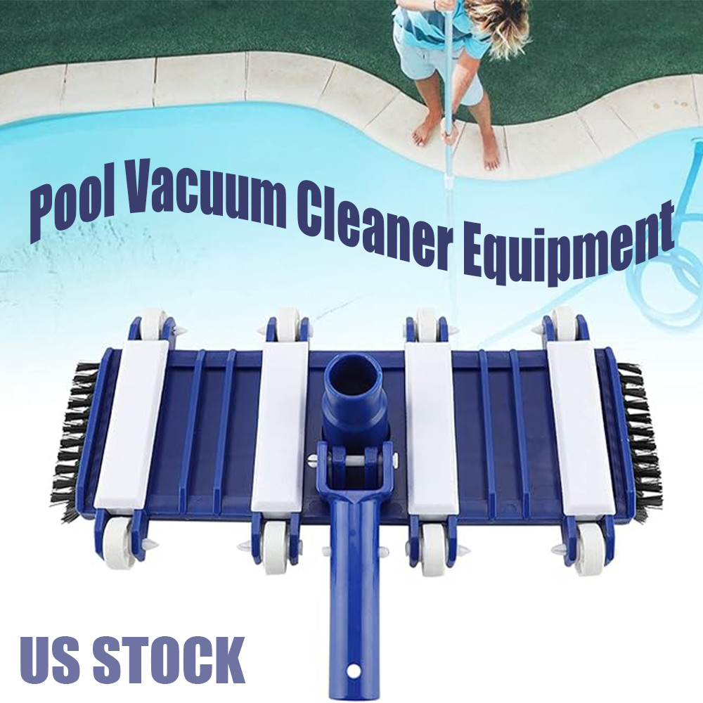 14&Prime; Flexible Vacuum Head With Aluminum Handle Pool Vacuum Head For Water Park