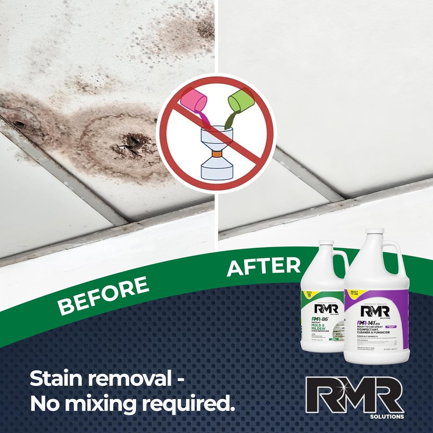 RMR Brands DIY Mold Remover Bundle – Complete Mold Killer & Stain Remover Bun…