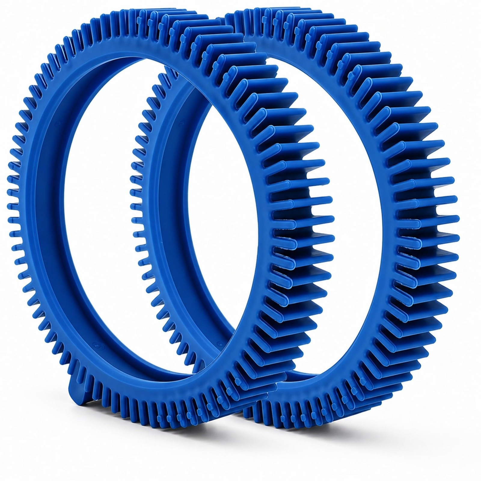 2 Pack 896584000-143 Blue Front Tire Kit with Super Hump, Compatible 7.7&Prime; OD