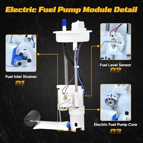 Fuel Pump Compatible with 2014 2015 2016 2017 2018 2019 Polaris RZR 47-1001