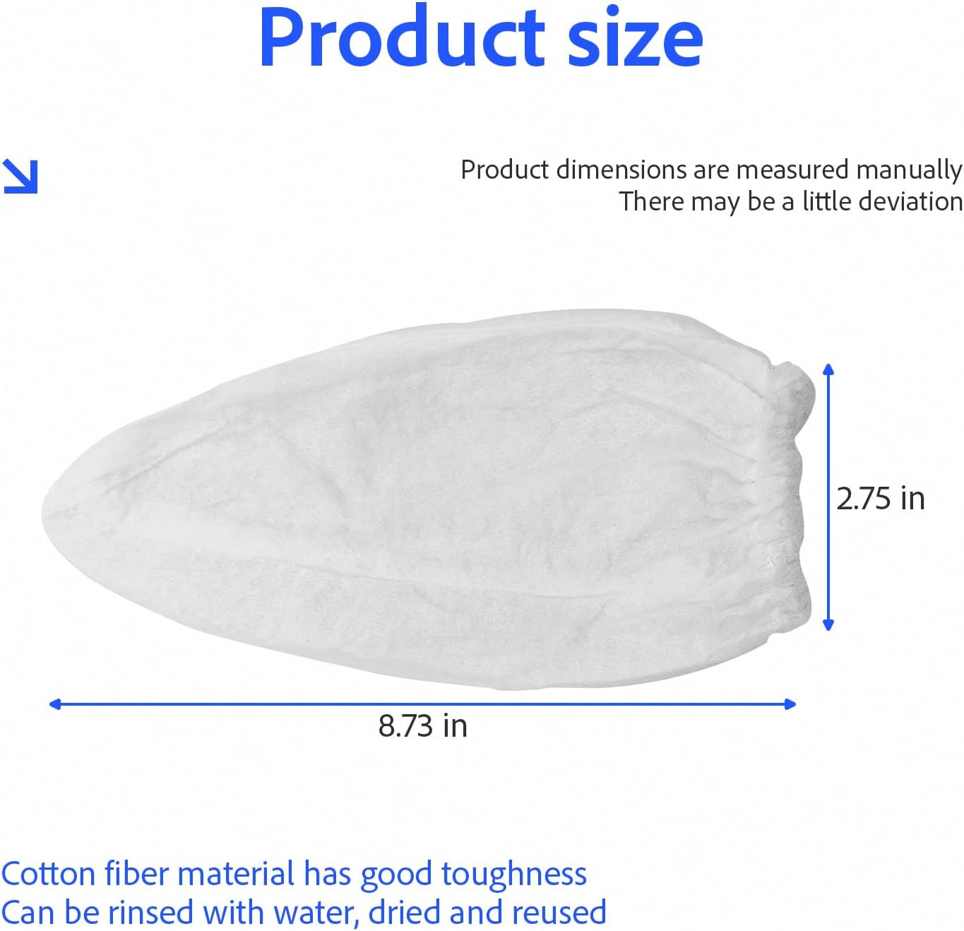 Replacement Vacuum Filter Cotton for Pool Blaster (6 Pack)