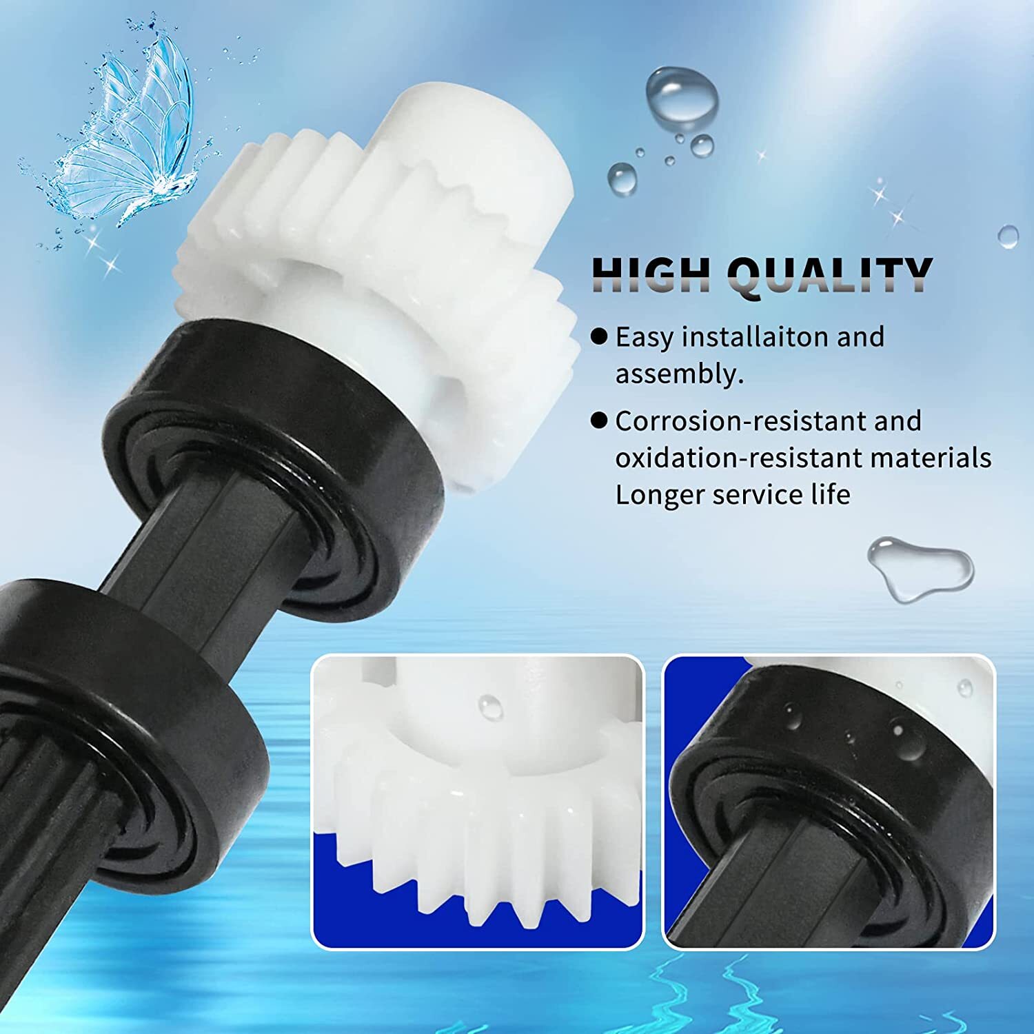 360289+360290 Left Right Drive Combo Set For Kreepy Krauly Warrior Pool Cleaners