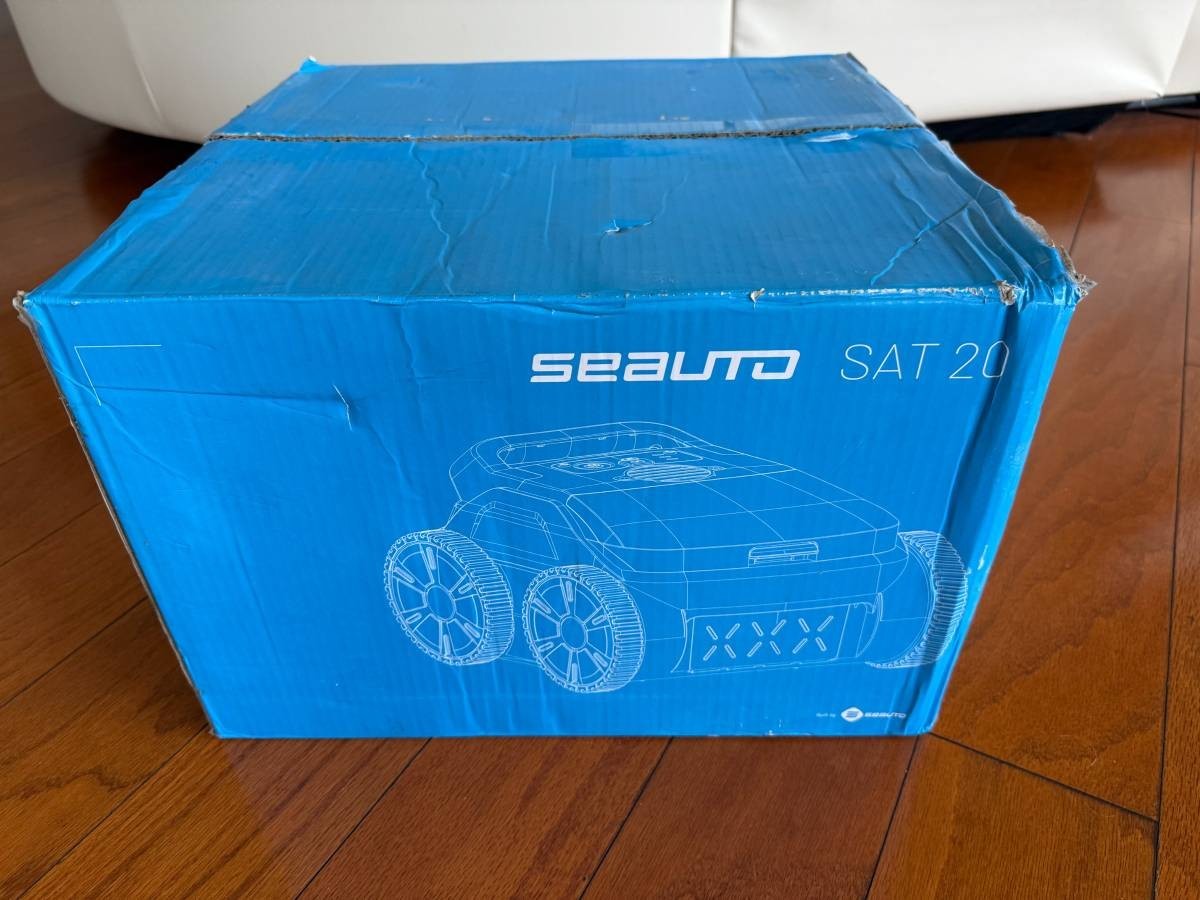 Seauto SAT20PRO Cordless Robotic Pool Vacuum, Pool Cleaner with Sonar Navigation