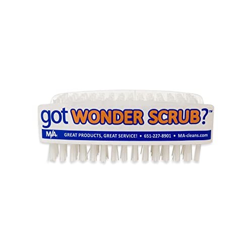 Heavy Duty Hand & Nail Brush with Polypropylene Bristles – Wonder Scrub
