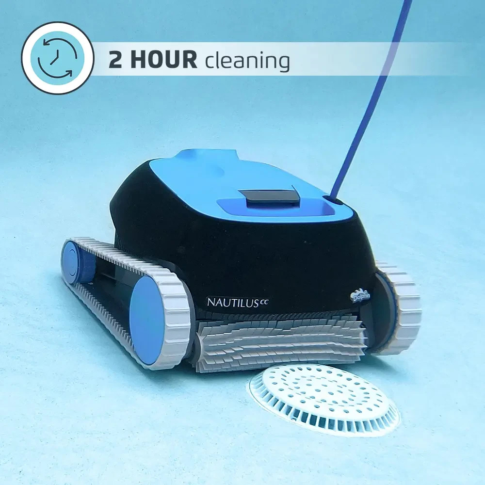 Dolphin Nautilus Robotic Pool Cleaner with Clever Clean