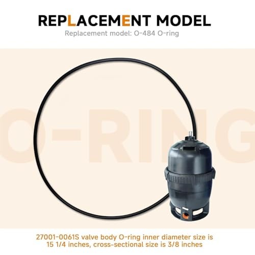 Replacement 27001-0061S Tank O-Ring Compatible Fits Pentair Sta-Rite 2PLM and