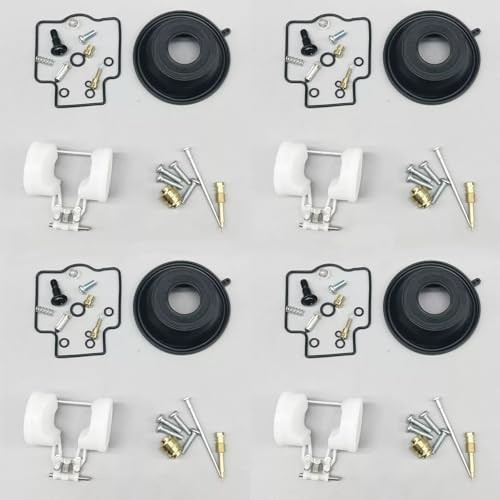 Carburetor Repair Rebuild Kit with Float Diaphragm for Yamaha YZF600R 1997