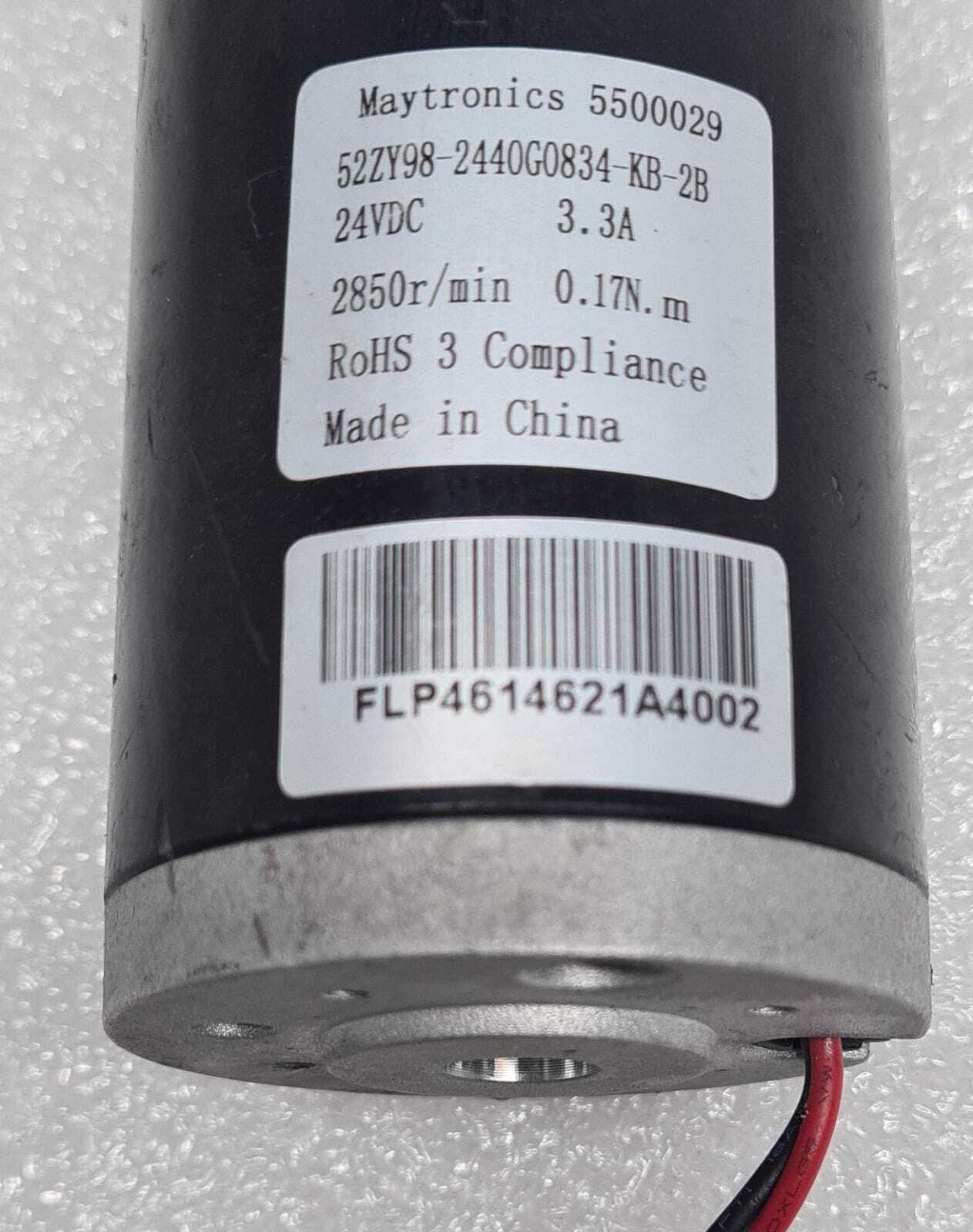 *TESTED* Maytronics Dolphin Pool Robot 5500029 52ZY98 Pump Motor 24VDC 2850RPM