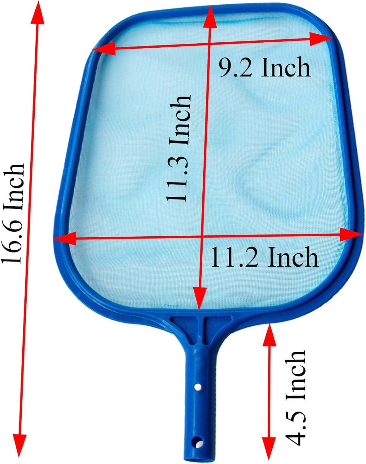 Lightweight Pool & Spa Leaf Rake Net – Sturdy, Easy-to-Use for Every Homeowner