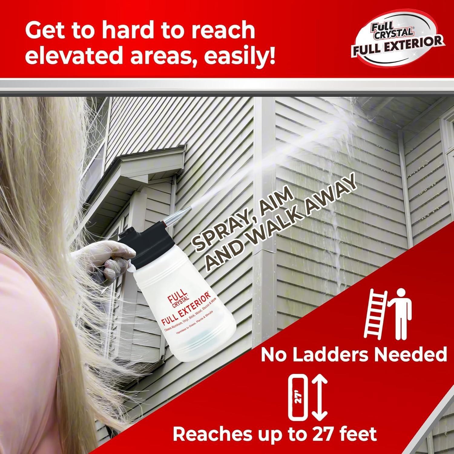 Quick & Easy Exterior Cleaning Solution – Hose Attachment
