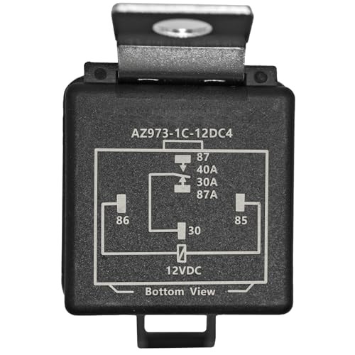 AZ973-1C-12DC4 Power Trim Tilt Relay – 12V 40A SPDT Relay for Trim