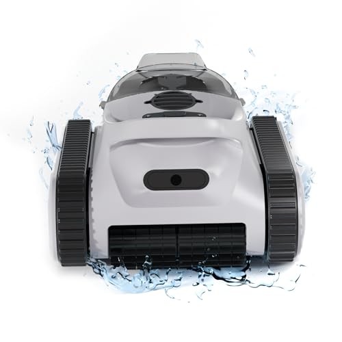 SEAUTO SEAL ROBOTIC VACUUM, WALL-CLIMBING, AUTOMATIC POOL CLEANER – GRAY BLACK