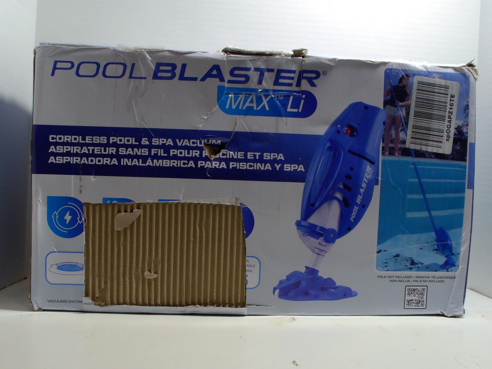 POOL BLASTER Max Cordless Pool Vacuum for Deep Cleaning & Strong Suction
