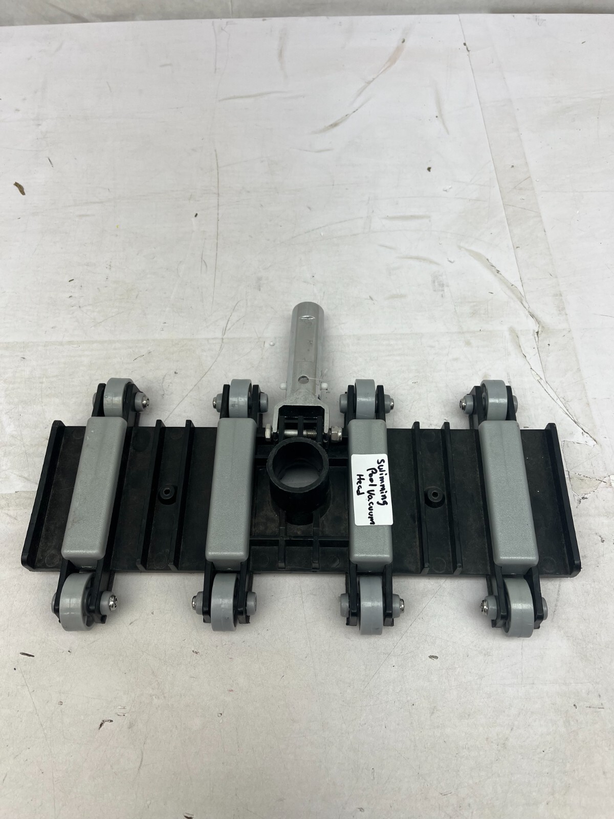 Flexible Swimming Pool Vacuum Head 8 Rollers 14.5&Prime;x7.5&Prime; AM17