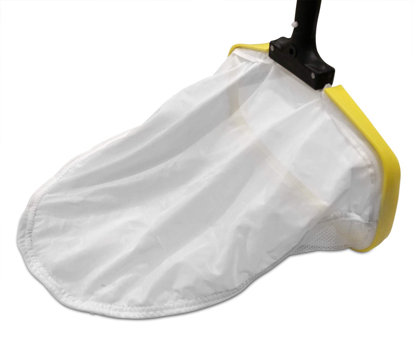 Pool Net – 14&Prime; Round, Yellow, Plastic, Telescopic Handle – Perfect for Pools