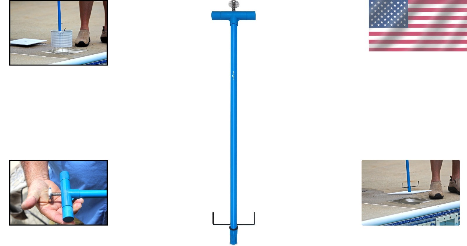 Lightweight Pool Skimmer Accessory