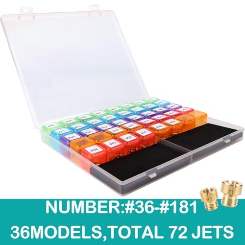 36-181 Main Jet Assortment Kit Replacement for Jet Kits 36-181 Jet Assortment