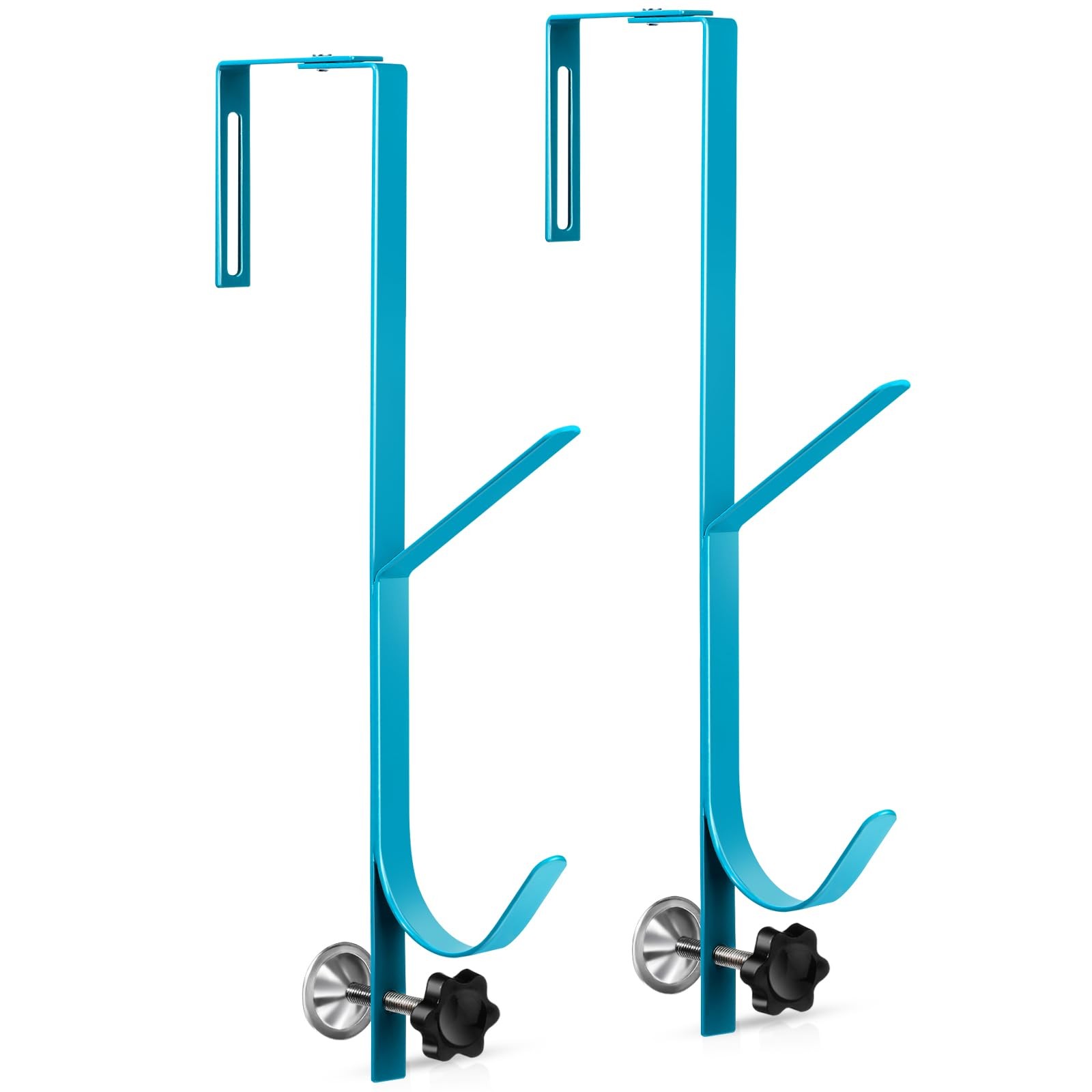2 Pack Pool Fence Hooks Equipment Above Ground Swimming Accessories Adjustabl…
