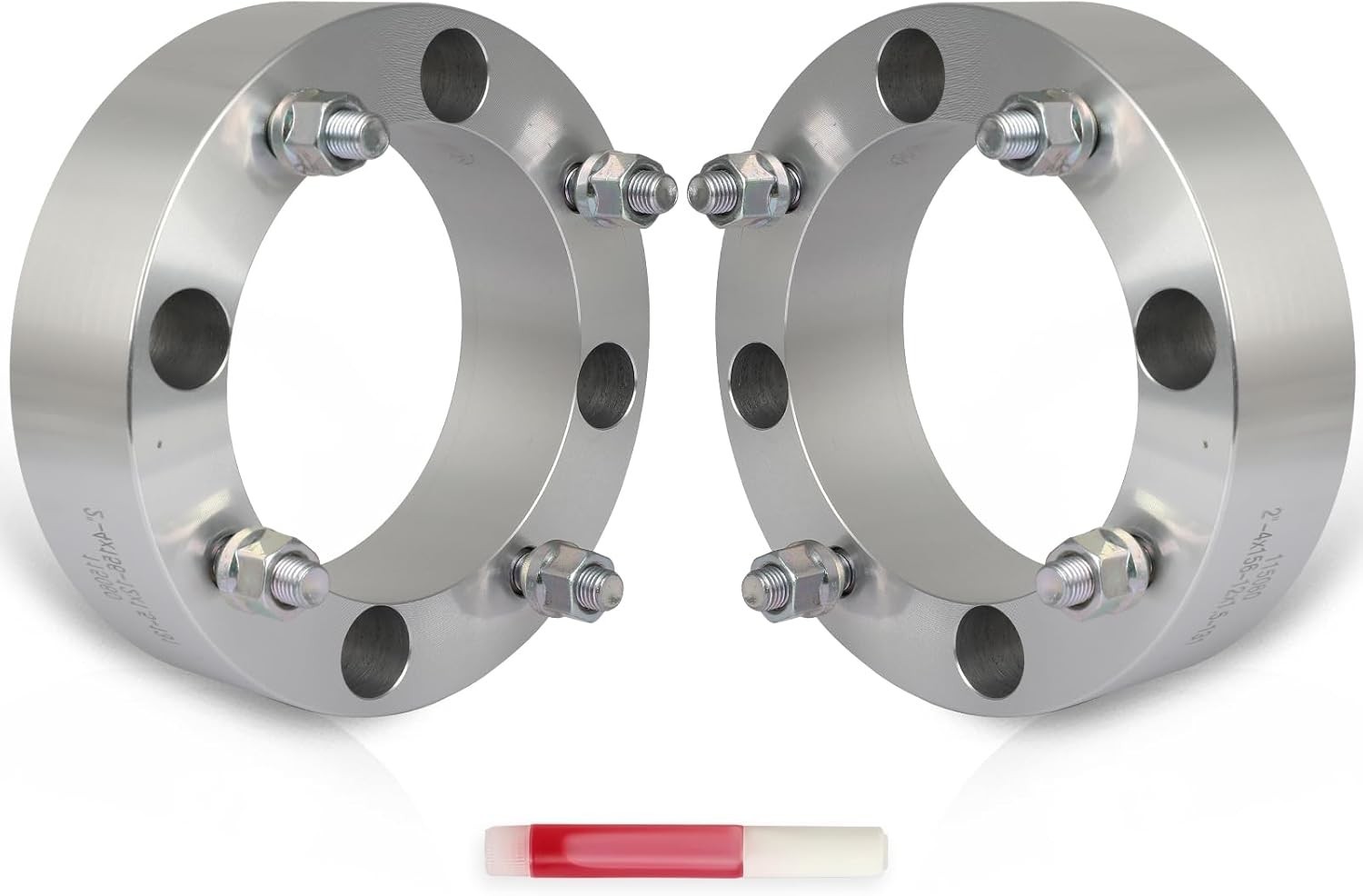 4 Lug Wheel Spacers 2 inch 4x156mm to 4x156mm 131mm 2pcs 4×156 wheel spacers