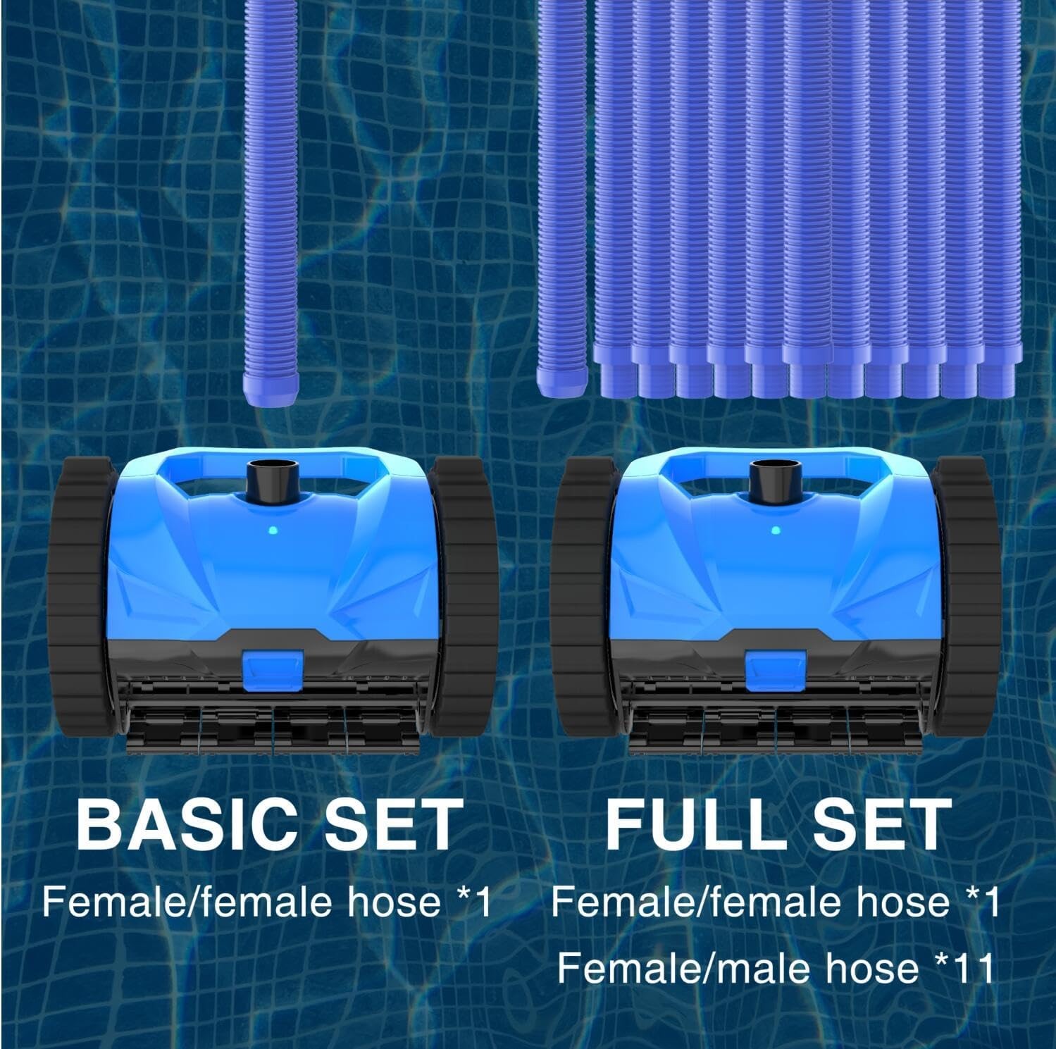 Automatic Turbine Pool Cleaner Suction Side for Inground