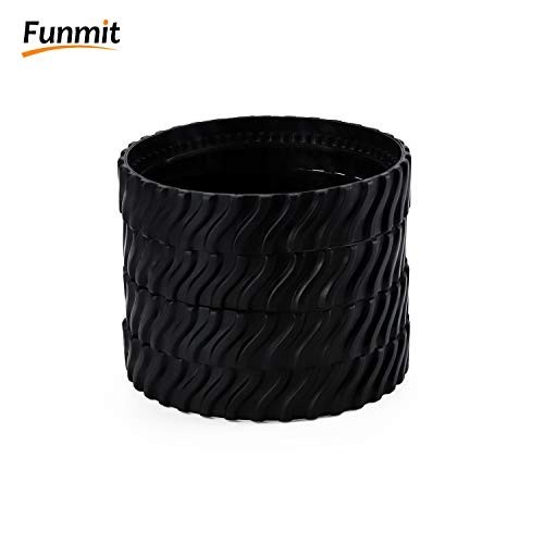 4 Pack Pool Cleaner Wheel Tires – Heavy-Duty Rubber for Zodiac MX8/MX6 Elite – U